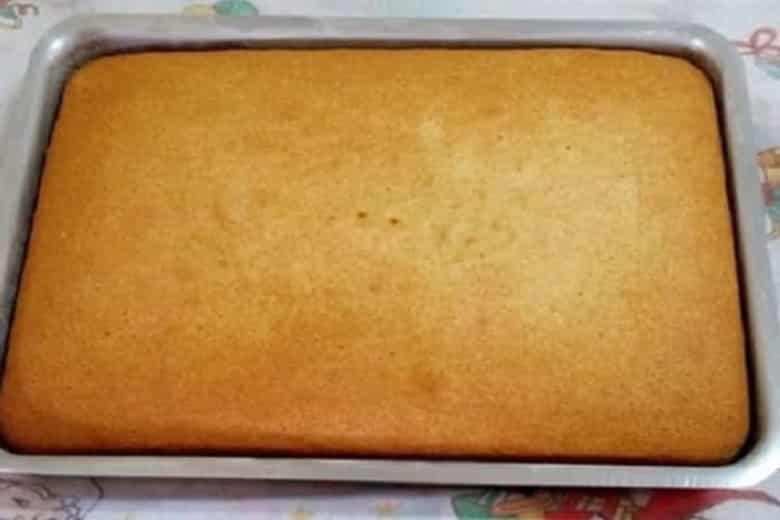 Bolo de Água bom para Rocambole Doce vem aprender agora -