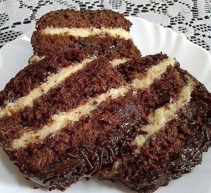 Bolo de Chocolate com coco escolha perfeita para adoçar o dia