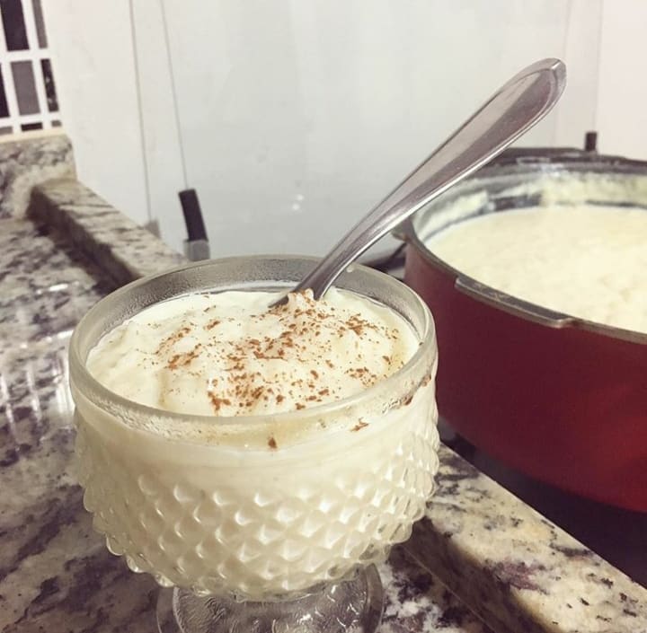 Arroz Doce Cremoso da Vovó eu gosto muito todo dia aqui em casa