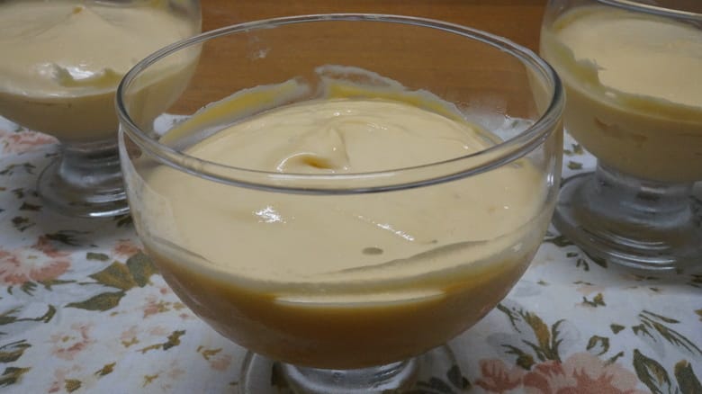 A Mousse de Pêssego 3 ingredientes  veja só como fazer