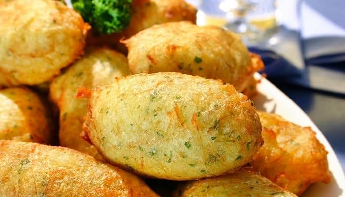 Bolinho de Bacalhau Melhor do que de Restaurante Vem Ver agora