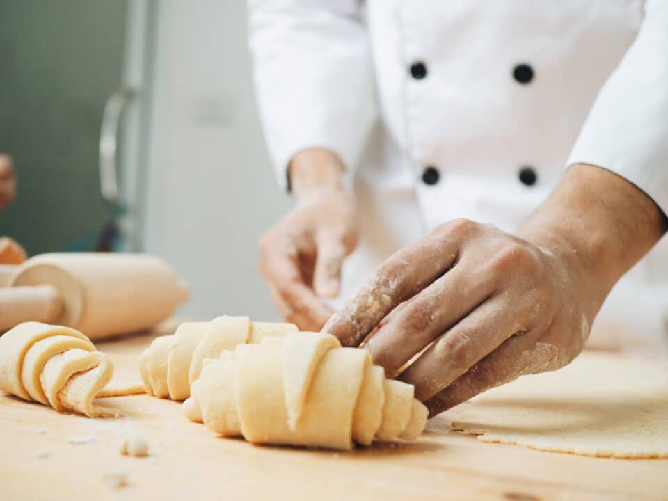 Croissants Recém Assados